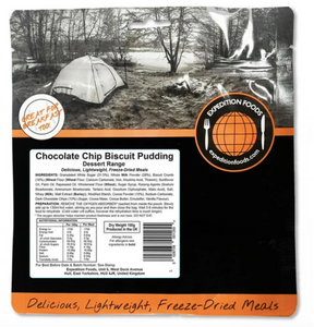 Expedition Foods - Chocolate Chip Biscuit Pudding (Breakfast/Dessert)