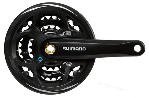 Shimano Altus square taper chainset